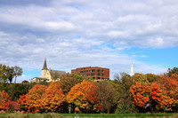 117 - autumn church hill